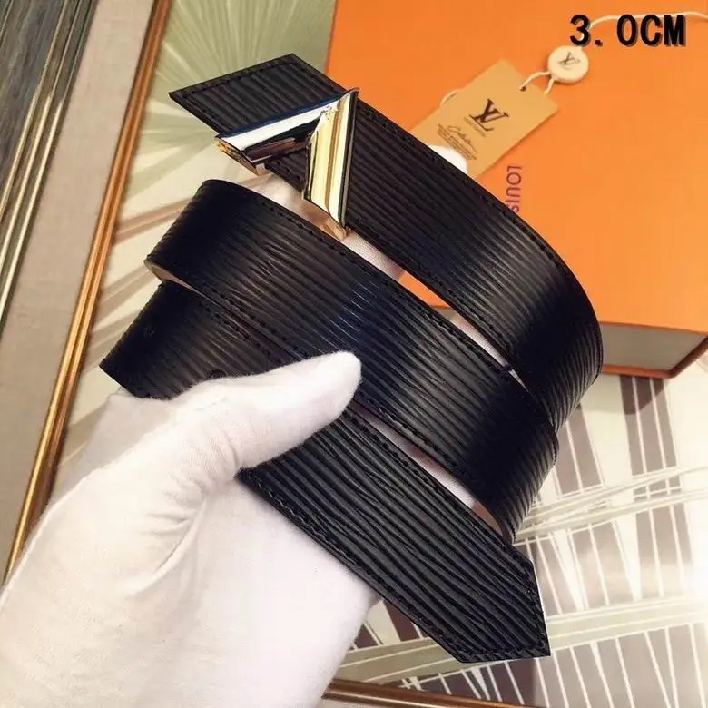 LV Belt 30mmX95-110cm 7D46